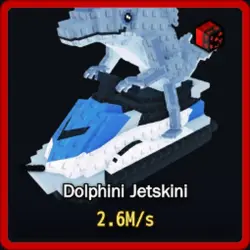 Cursed Dolphini Jetskini 2.6M s (Brainrot God персонаж) — Roblox, лот №225338