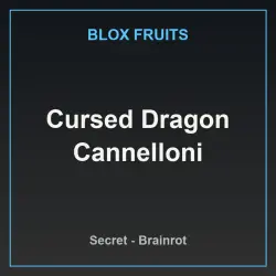 Cursed Dragon Cannelloni (Секретный персонаж) — Roblox, лот №225340