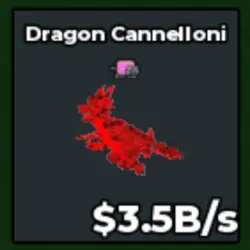 Cursed Dragon Cannelloni 3.5B s moxr (Секретный персонаж) — Roblox, лот №225342