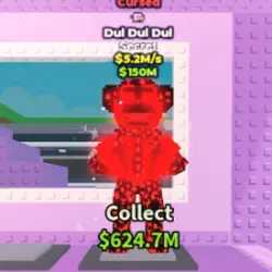 Cursed Dul Dul Dul 5.2 M s (1 TRAIT) (Секретный персонаж) — Roblox, лот №225345