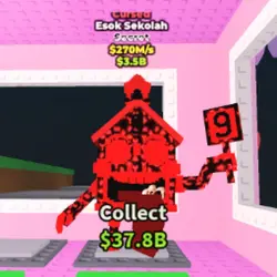 Cursed Esok Sekolah (Секретный персонаж) — Roblox, лот №225346