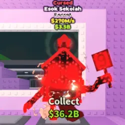 Cursed Esok Sekolah 270 M s (Секретный персонаж) — Roblox, лот №225347