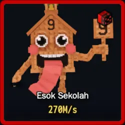Cursed Esok Sekolah 270M s (Секретный персонаж) — Roblox, лот №225348
