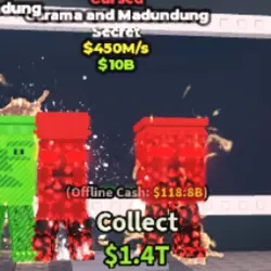 Cursed Garama and Madundung 450M s (Секретный персонаж) — Roblox, лот №225365