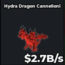 Cursed Hydra Dragon Cannelloni (Секретный персонаж) — Roblox, лот №225375