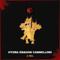 Cursed Hydra Dragon Cannelloni 2.7B s (Секретный персонаж) — Roblox, лот №225376