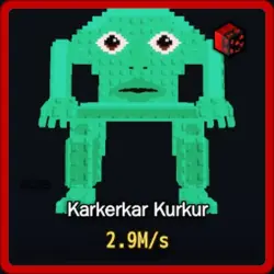 Cursed Karkerkar Kurkur 2.9M s (Секретный персонаж) — Roblox, лот №225381