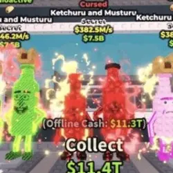 CURSED Ketchuru and Musturu 382.5M s Secret (Секретный перс… — Roblox, лот №225384