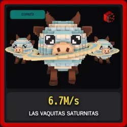 Cursed Las Vaquitas Saturnitas 6.7M s (Секретный персонаж) — Roblox, лот №225448