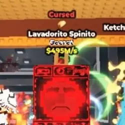 Cursed Lavadorito Spinito - 495 M S - Secret - 1 TRAITs (Се… — Roblox, лот №225452