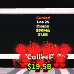 Cursed Los 25 90 M s (Секретный персонаж) — Roblox, лот №225456