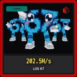Cursed Los 67 202.5M s (Секретный персонаж) — Roblox, лот №225388