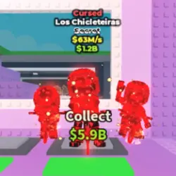 Cursed Los Chicleteiras 63 M s (Секретный персонаж) — Roblox, лот №225392