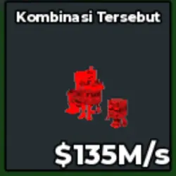 Cursed Los Combinasionas 135M s DEF2 (Секретный персонаж) — Roblox, лот №225395
