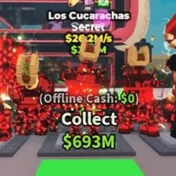 CURSED LOS CUCARACHAS (Секретный персонаж) — Roblox, лот №225398