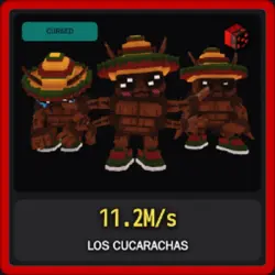 Cursed Los Cucarachas 11.2M s (Секретный персонаж) — Roblox, лот №225401