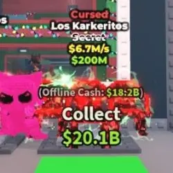 Cursed LOS Karkeritos Super Rare (Секретный персонаж) — Roblox, лот №225406