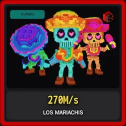 Cursed Los Mariachis 270M s (Секретный персонаж) — Roblox, лот №225408