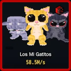 Cursed Los Mi Gatitos 58.5M s (Секретный персонаж) — Roblox, лот №225414