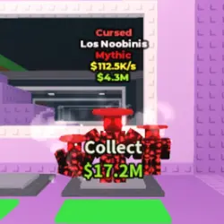 Cursed Los Noobinis 112.5 K s (Мифический персонаж) — Roblox, лот №225416