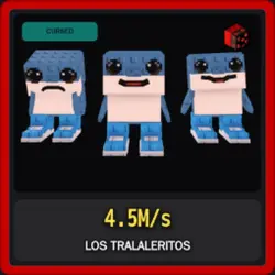 Cursed Los Tralaleritos 4.5M s (Секретный персонаж) — Roblox, лот №225431