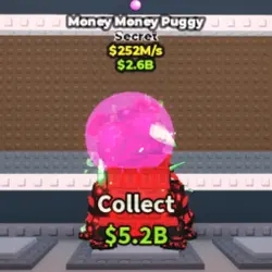 Cursed Money Money Puggy (Секретный персонаж) — Roblox, лот №225445