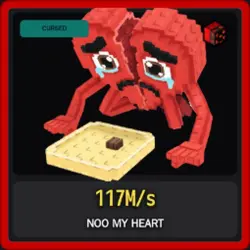Cursed Noo my Heart 117M s (Секретный персонаж) — Roblox, лот №225457