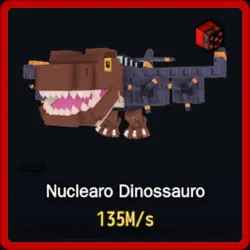 Cursed Nuclearo Dinossauro 135M s (Секретный персонаж) — Roblox, лот №225459