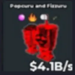 Cursed Popcuru and Fizzuru 4.1B s (Секретный персонаж) — Roblox, лот №225478