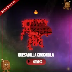 Cursed Quesadilla Crocodila 42M s (Секретный персонаж) — Roblox, лот №225483