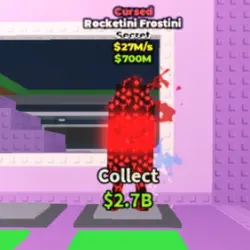 Cursed Rocketini Frostini 27 M s (Секретный персонаж) — Roblox, лот №225492