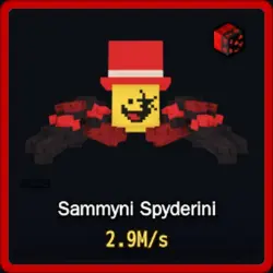 Cursed Sammyni Spyderini 2.9M s (Секретный персонаж) — Roblox, лот №225498