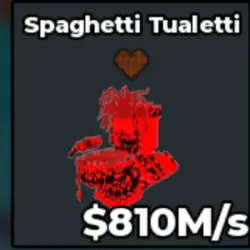 Cursed Spaghetti Tualetti - Very Rare Choco Traits (Секретн… — Roblox, лот №225504