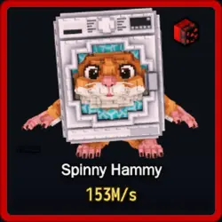 Cursed Spinny Hammy 153M s (Секретный персонаж) — Roblox, лот №225507