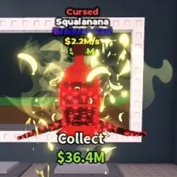 CURSED SQUALANANA 2.2M (Brainrot God персонаж) — Roblox, лот №225513