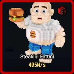 Cursed Steakini Fattini 495M s (Секретный персонаж) — Roblox, лот №225515