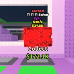 Cursed Ti Ti Ti Sahur 2 K s (Эпический персонаж) — Roblox, лот №225526