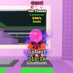 Cursed Tim Cheese (3 TRAITS) (Обычный персонаж) — Roblox, лот №225530