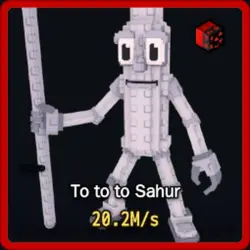 Cursed To to to Sahur 20.2M s (Секретный персонаж) — Roblox, лот №225531