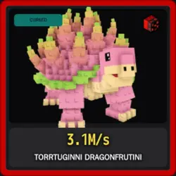 Cursed Torrtuginni Dragonfrutini 3.1M s (Секретный персонаж) — Roblox, лот №225533