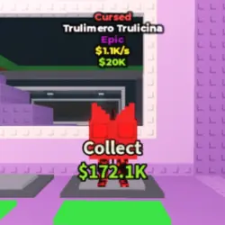 Cursed Trulimero Trulicina 1.1 K s (Эпический персонаж) — Roblox, лот №225536