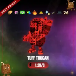 Cursed Tuff Toucan 1.2B s 26 Trait (Секретный персонаж) — Roblox, лот №225537