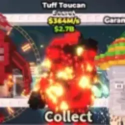 Cursed Tuff Toucan 364M s + Fire Trait (Секретный персонаж) — Roblox, лот №225539