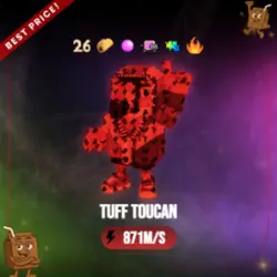 Cursed Tuff Toucan 871M s 26 Trait (Секретный персонаж) — Roblox, лот №225541