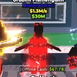 cursed Urubini Flamenguini rare (Brainrot God персонаж) — Roblox, лот №225543