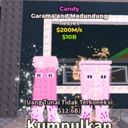 CUTEST CANDY Garama and Madundung 200M s (Секретный персона… — Roblox, лот №225551