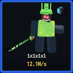 Cyber 1x1x1x1 12.1M s (Секретный персонаж) — Roblox, лот №225556
