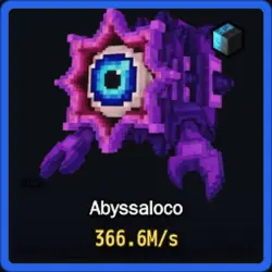 Cyber Abyssaloco 366.6M s (Секретный персонаж) — Roblox, лот №225560