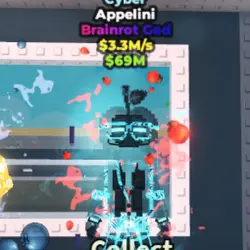 Cyber Appelini $3.3M s (Brainrot God персонаж) — Roblox, лот №225564