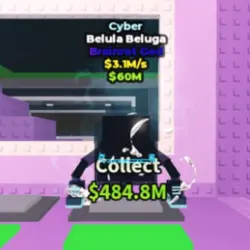 Cyber Beluga Beluga 3.1 M s (Brainrot God персонаж) — Roblox, лот №225573